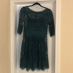 BB Dakota green lace dress